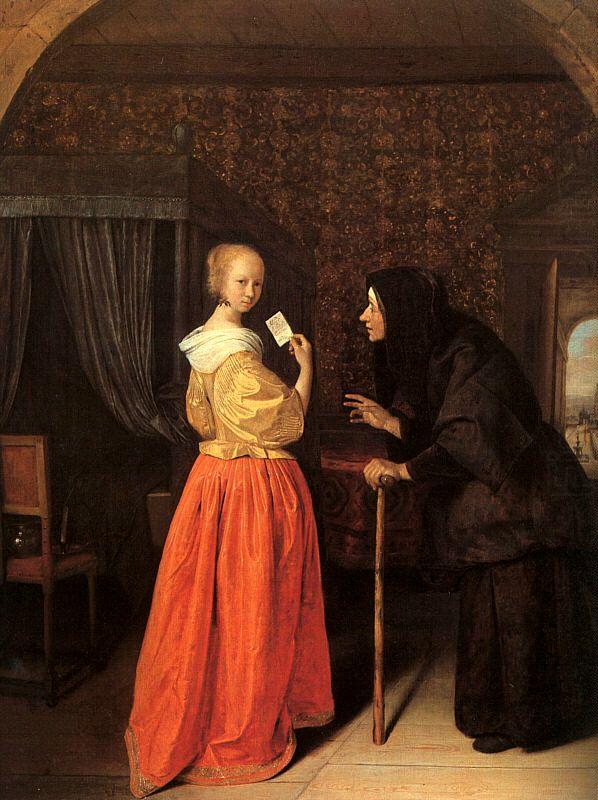 Bathsheba Receiving David's Letter, Jan Steen